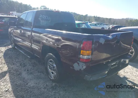 2001 GMC Sierra 1500 Sle from USA, damaged, VIN 2GTEC19V711153806